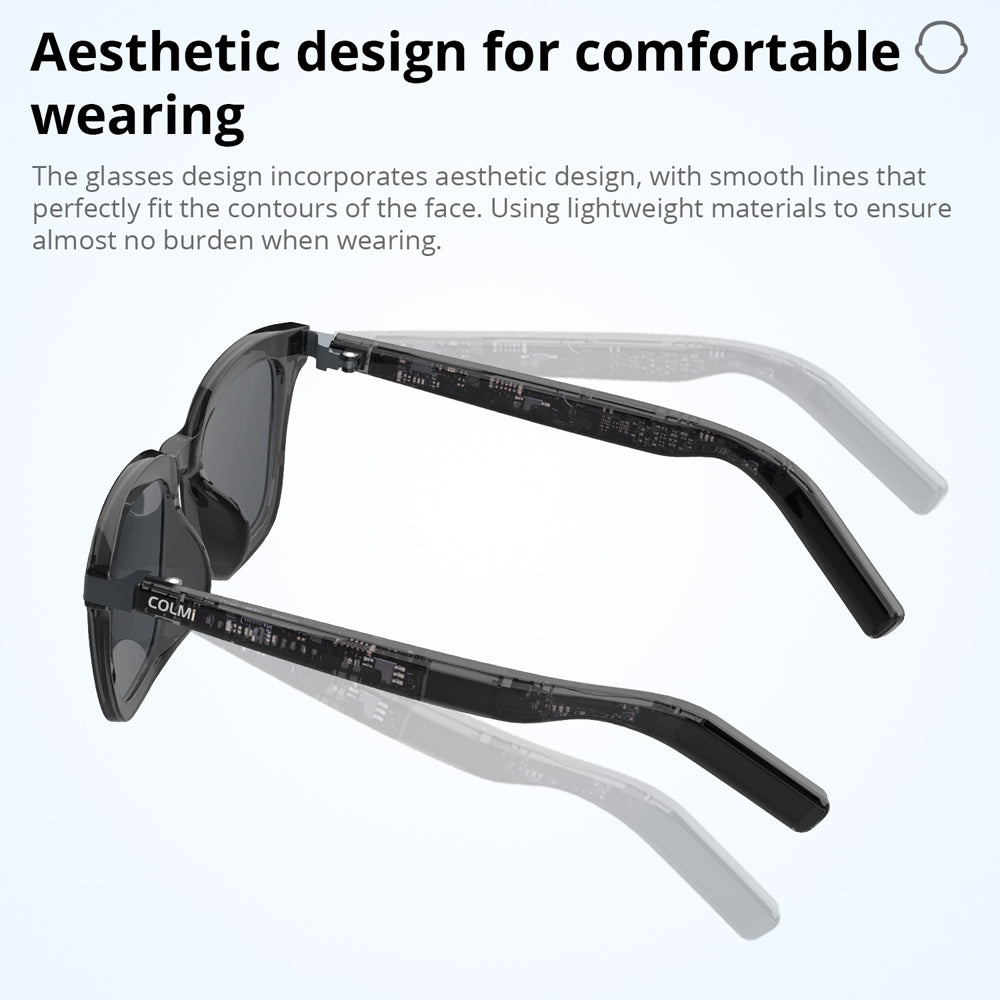 COLMI G06 Smart Glasses – Bluetooth Audio Sunglasses with UV Protection