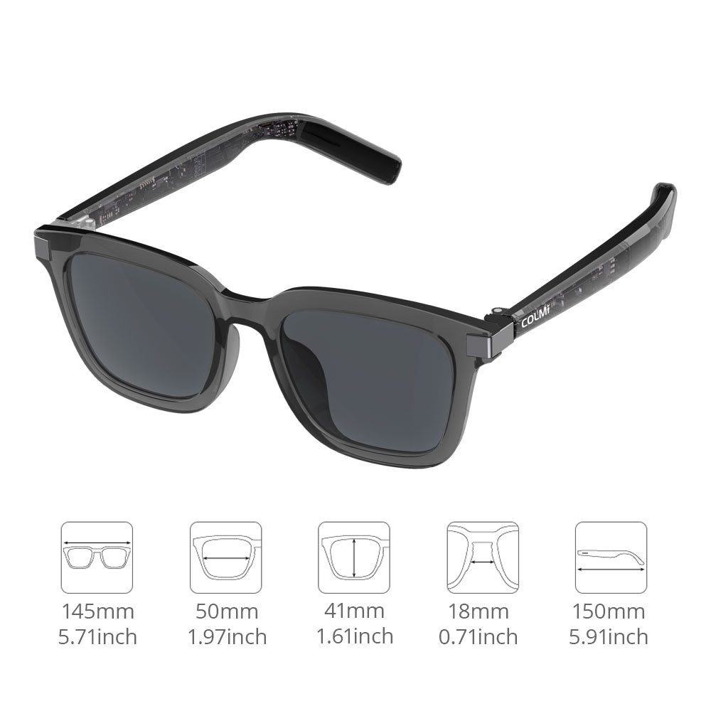 COLMI G06 Smart Glasses – Bluetooth Audio Sunglasses with UV Protection