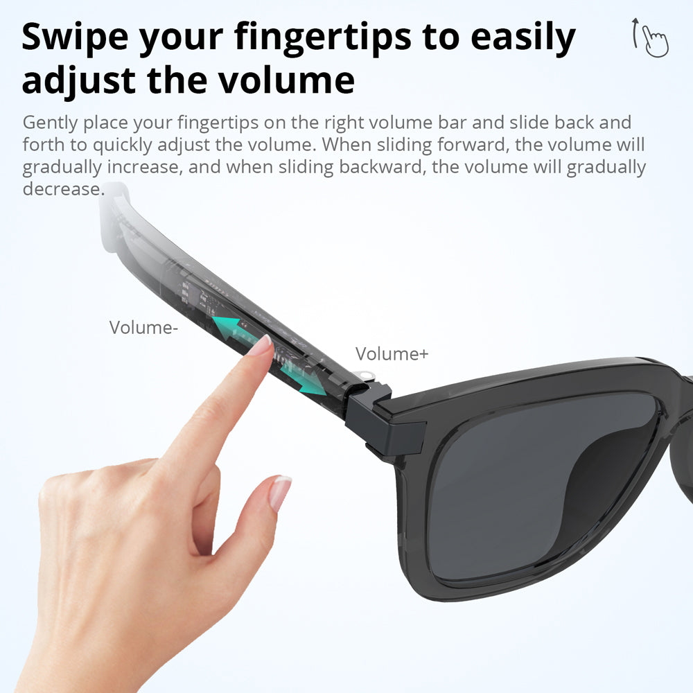 COLMI G06 Smart Glasses – Bluetooth Audio Sunglasses with UV Protection