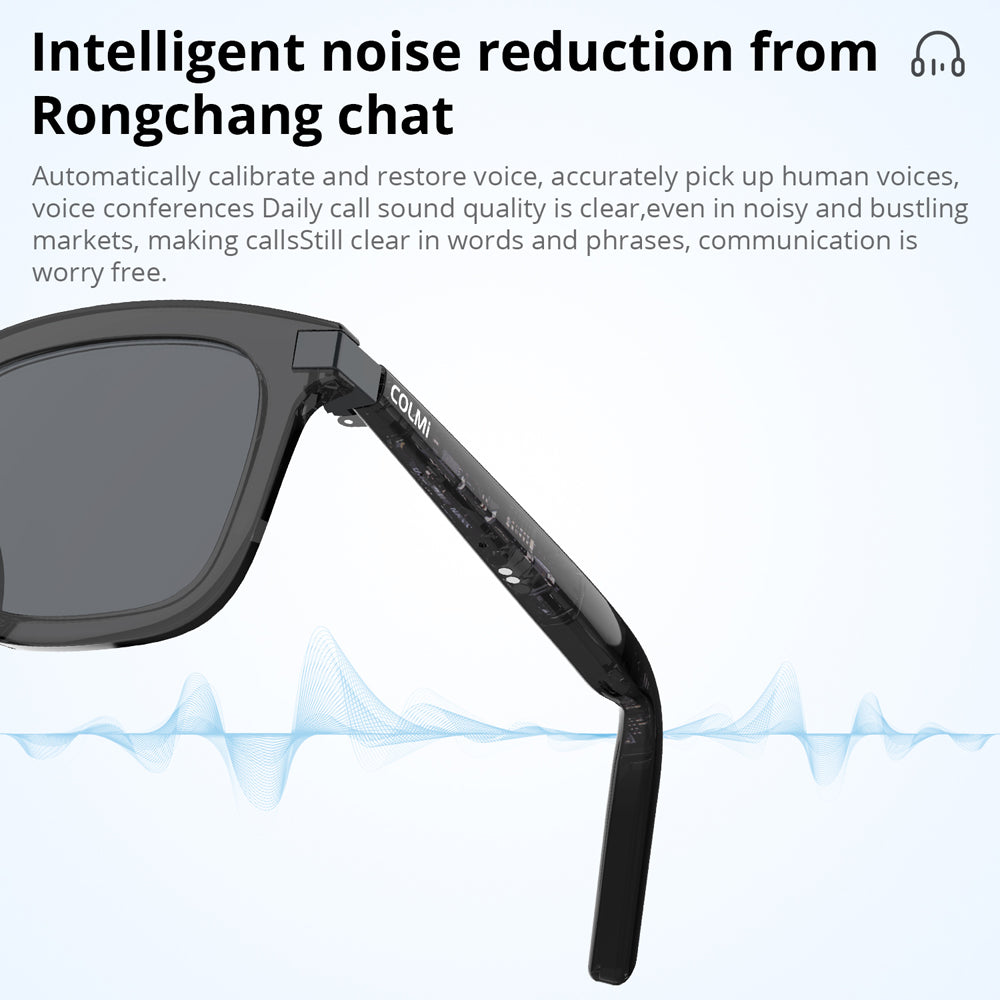 COLMI G06 Smart Glasses – Bluetooth Audio Sunglasses with UV Protection